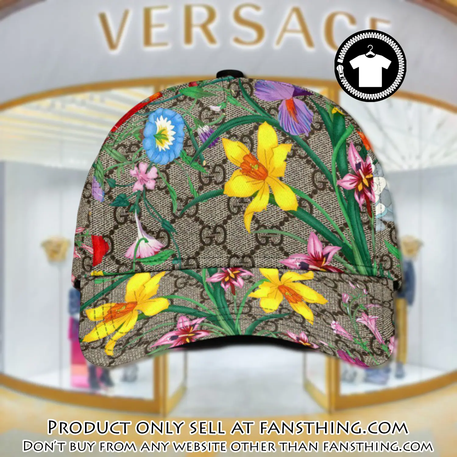 Versace luxury cap print 3d trending cap ctc1092 fst5056862